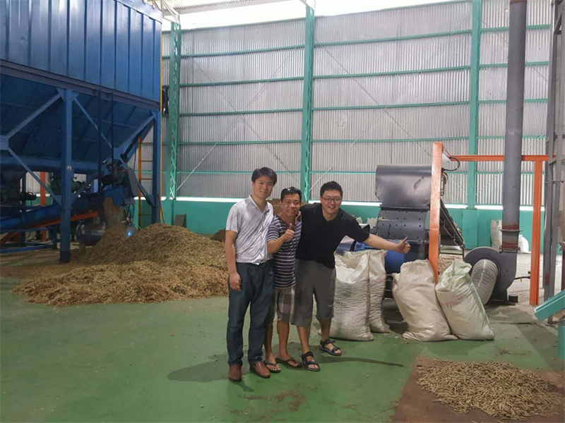 菲律宾秸秆烘干机项目投产案例