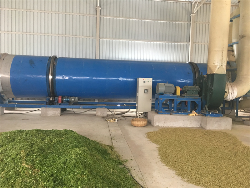 黑龙江苜蓿草烘干机项目投产案例