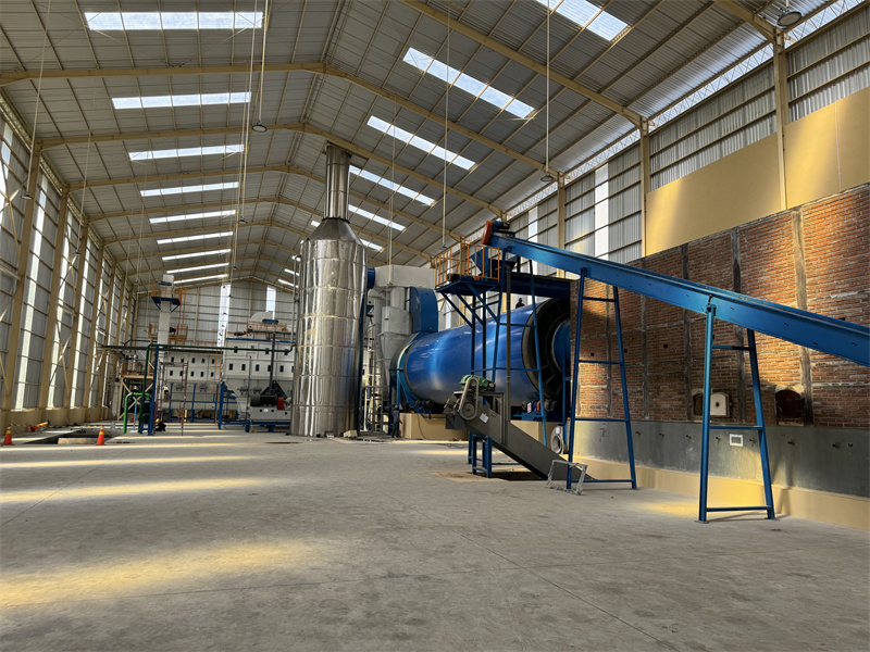 印度尼西亚木屑烘干机项目投产案例