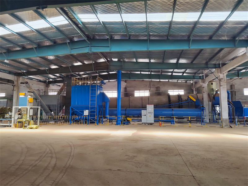 日本淀粉渣烘干机项目投产案例