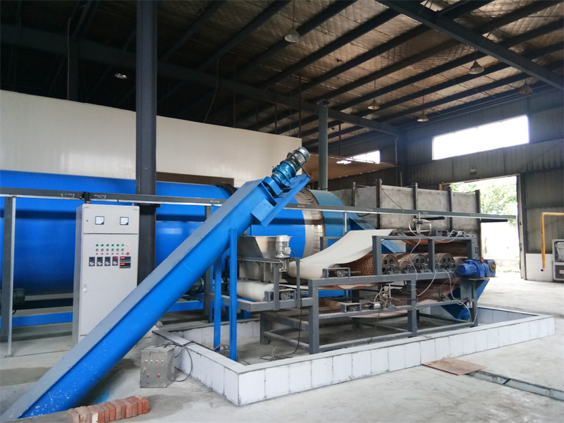 印度尼西亚豆渣烘干机项目投产案例