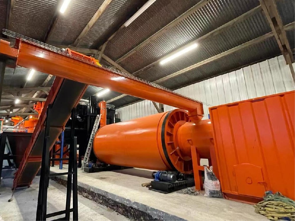 法国木屑烘干机项目投产案例