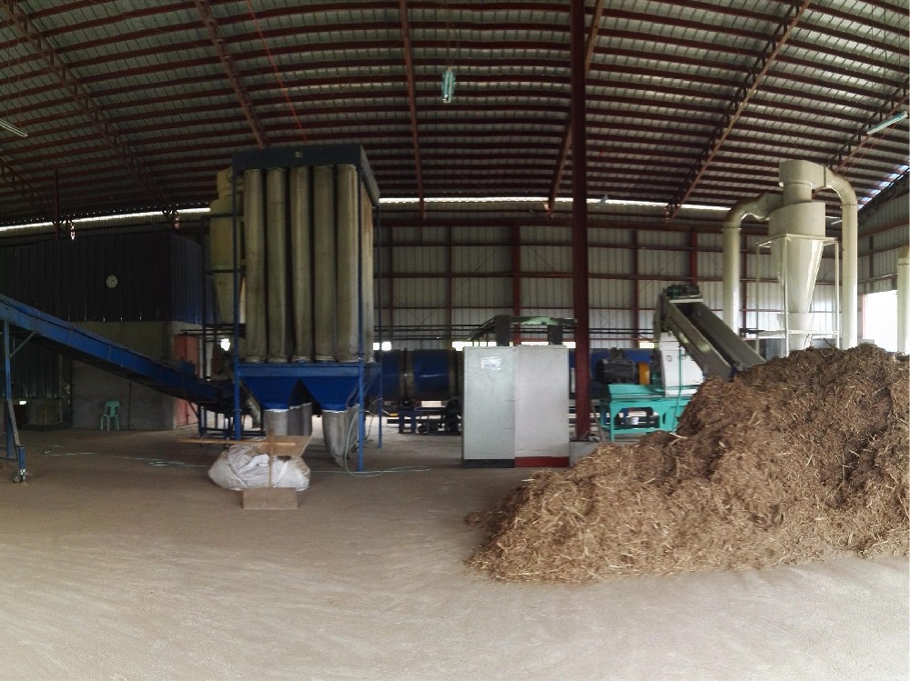 美国稻草烘干机项目投产案例