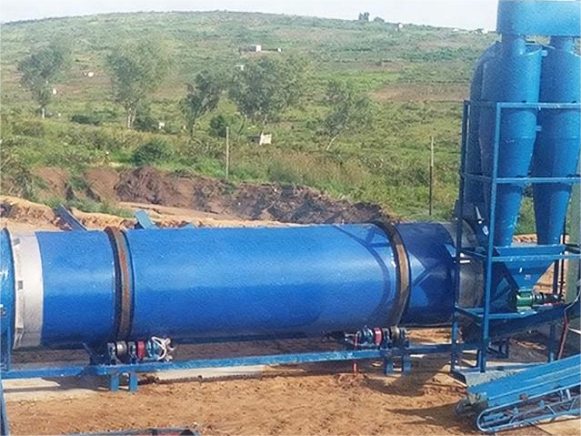 山东鸡粪烘干机项目投产案例