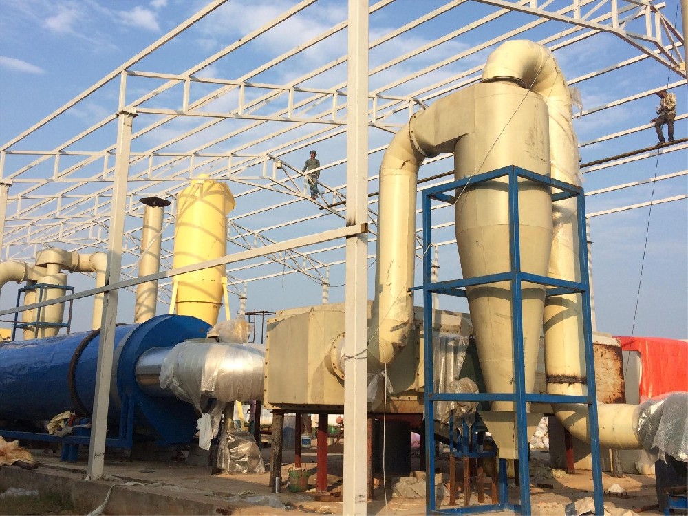 加拿大鸡粪烘干机项目投产案例