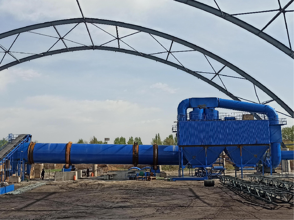 美国污泥烘干机项目投产案例